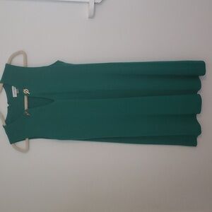 Calvin Klein sleeveless dress green size 6